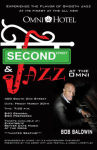 2nd and Jazz at the Omni National Recording Artist - Bob Baldwin @ Omni Hotel | Louisville | Kentucky | United States